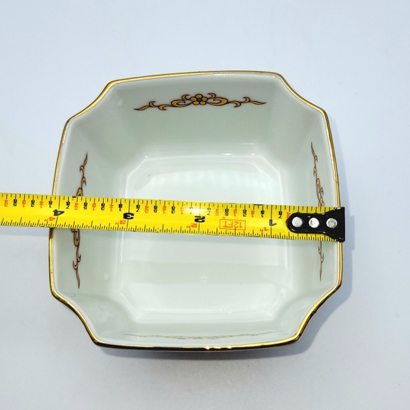 Vintage Gold Imari Porcelain Rice Serving Bowl Made in Japan Floral - Picture 8 of 9